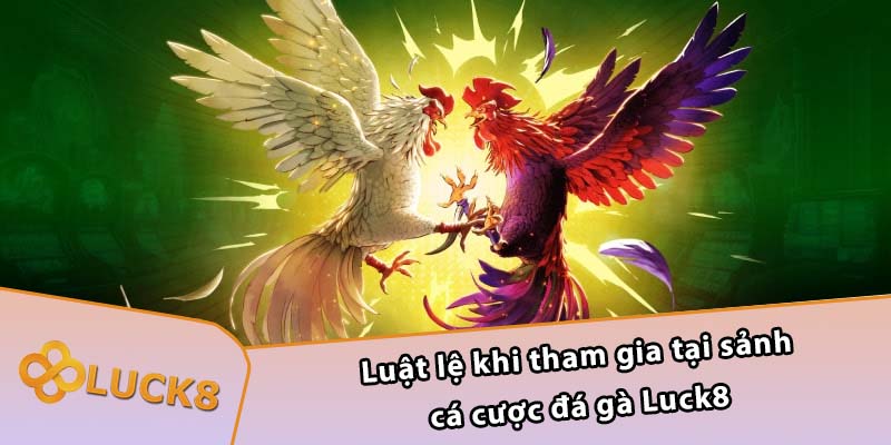 Luật lệ khi tham gia tại sảnh cá cược đá gà Luck8