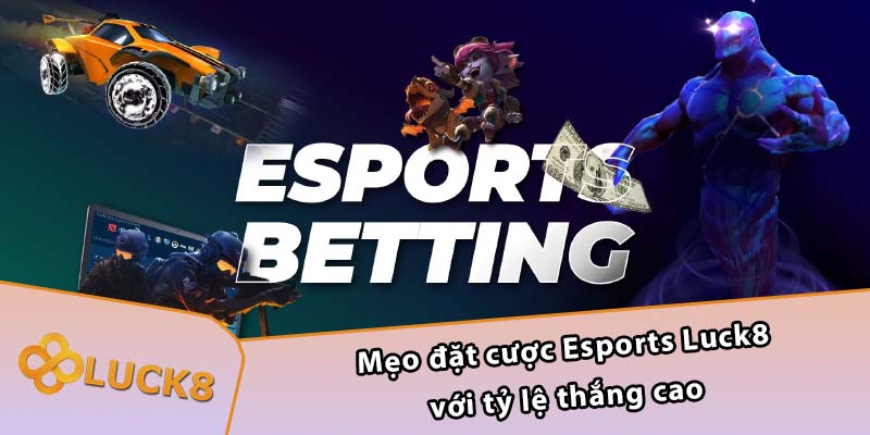 Mẹo đặt cược Esports Luck8 với tỷ lệ thắng cao